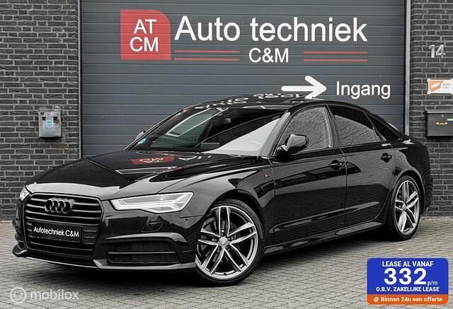 Zwart Gebruikt 2015 Audi A6 S-Line Sedan | € 20.490 (Iets duurder) - Afbeelding 1/4