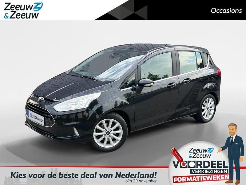 Zwart Gebruikt 2015 Ford B-MAX Titanium MPV | € 8.440 (Eerlijke prijs) - Afbeelding 1/4