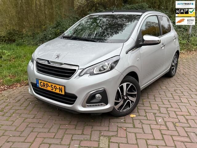 Grijs Gebruikt 2020 Peugeot 108 Allure Hatchback | € 9.950 (Eerlijke prijs) - Afbeelding 1/4