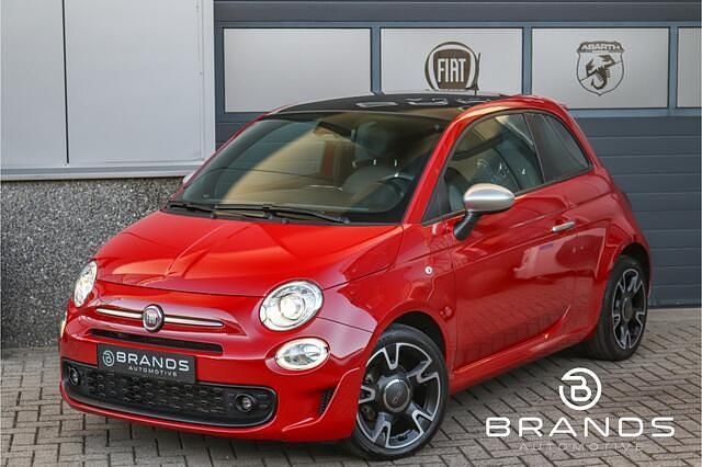 Rood Gebruikt 2021 Fiat 500 Rockstar Hatchback | € 15.450 (Iets duurder) - Afbeelding 1/4