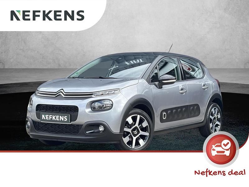 Grijs Gebruikt 2020 Citroën C3 Shine Hatchback | € 10.900 (Eerlijke prijs) - Afbeelding 1/3