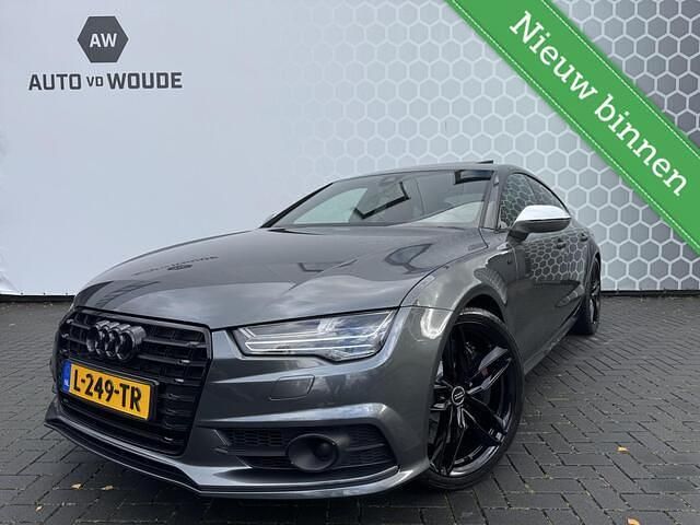 Grijs Gebruikt 2015 Audi S7 Sportback S-Line Hatchback | € 39.950 - Afbeelding 1/4