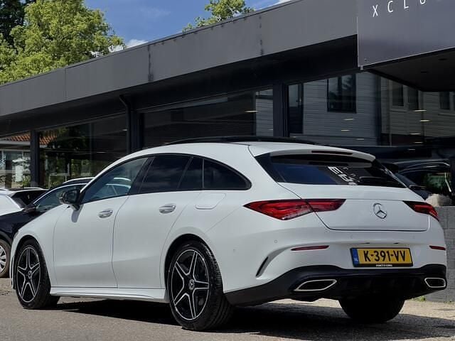 Occasion Mercedes CLA200 Shooting Brake AMG 165 PK (121 kW) 2021 Wit koplampen adaptief Stationwagen