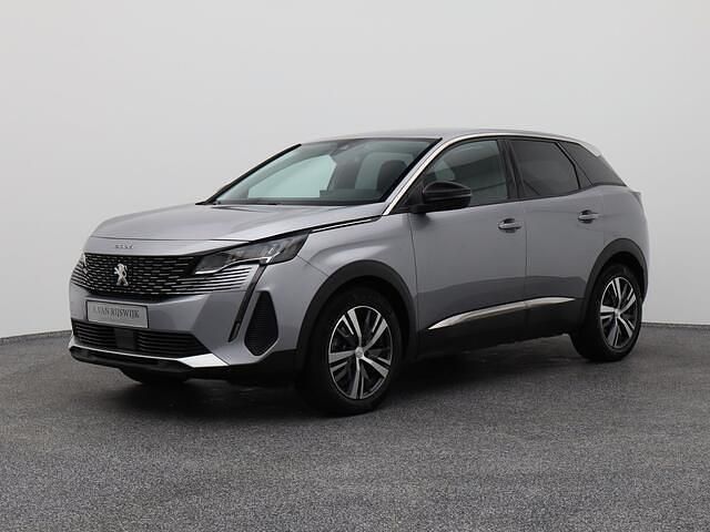 Grijs Gebruikt 2022 Peugeot 3008 Allure SUV | € 19.900 (Super prijs) - Afbeelding 1/4