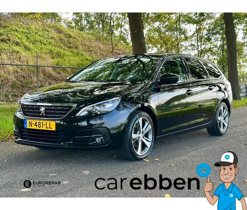 Occasion Peugeot 308 SW Allure 131 PK (96 kW) 2020 Zwart Stationwagen