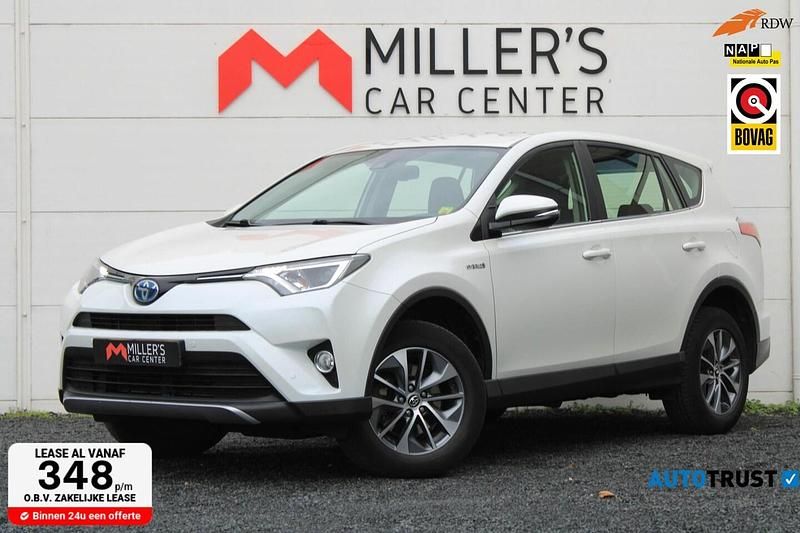 Wit (parellak) Gebruikt 2017 Toyota RAV4 Hybrid SUV | € 21.495 (Goede deal) - Afbeelding 1/4
