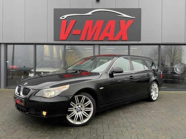 Zwart Gebruikt 2006 BMW 525 Executive Stationwagen | € 5.999 (Eerlijke prijs) - Afbeelding 1/4
