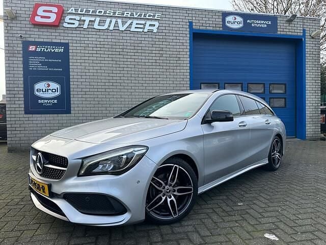 Grijs Occasion 2018 Mercedes CLA180 Shooting Brake AMG Stationwagen | € 15.950 (Duur) - Afbeelding 1/4