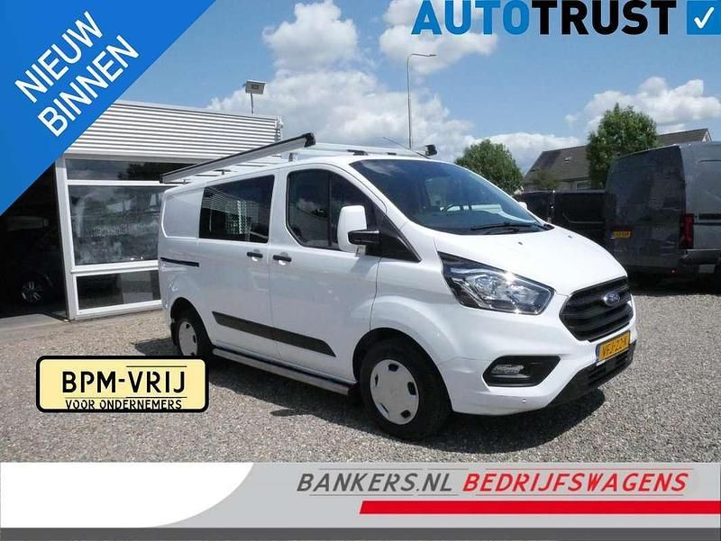 Wit Gebruikt 2020 Ford Transit Custom Trend Van | € 15.950 - Afbeelding 1/4