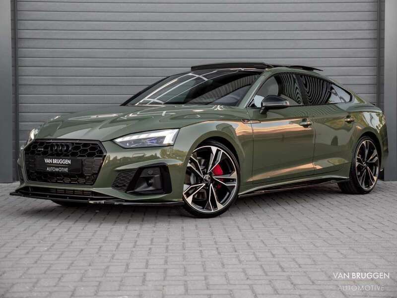 Groen Gebruikt 2020 Audi A5 Sportback S-Line Hatchback | € 51.990 - Afbeelding 1/3