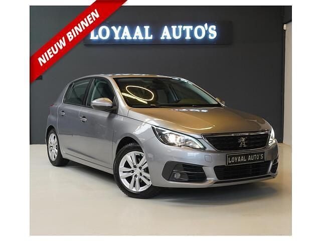 Grijs Gebruikt 2019 Peugeot 308 Premium Hatchback | € 7.999 (Goede deal) - Afbeelding 1/4