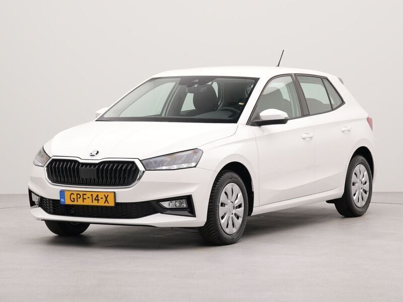Wit Nieuw 2024 Skoda Fabia Essence Hatchback | € 21.290 (Super prijs) - Afbeelding 1/4