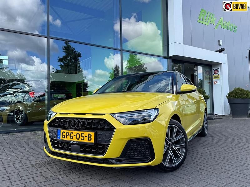 Geel Gebruikt 2021 Audi A1 Advanced Hatchback | € 23.495 (Eerlijke prijs) - Afbeelding 1/4