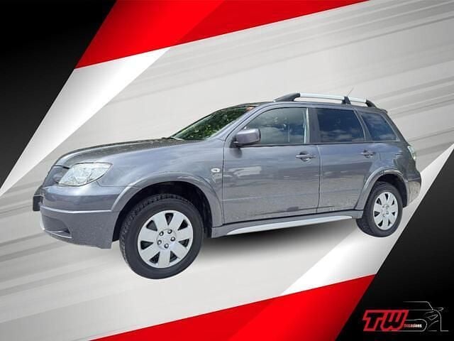 Grijs, metallic lak Gebruikt 2007 Mitsubishi Outlander Invite SUV | € 6.990 (Super prijs) - Afbeelding 1/4