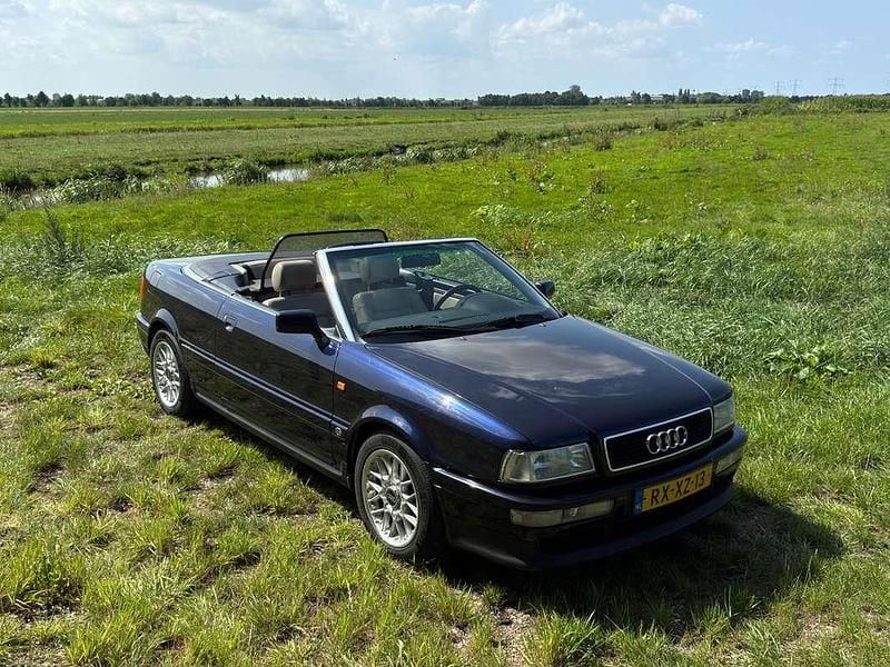 Blauw Gebruikt 1997 Audi Cabriolet Proline Cabriolet | € 3.850 - Afbeelding 1/4