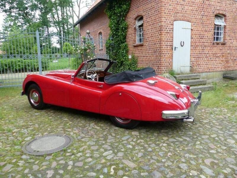 Occasion Jaguar XK 193 PK (141 kW) 1956 Rood Cabriolet