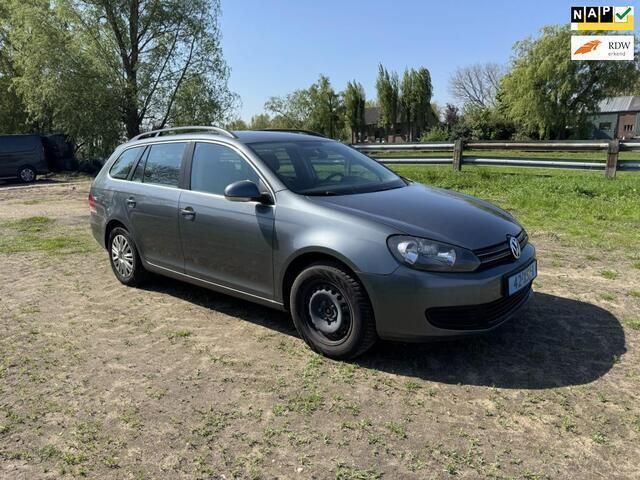 Grijs Gebruikt 2012 VW Golf VII Comfortline Stationwagen | € 1.950 - Afbeelding 1/4