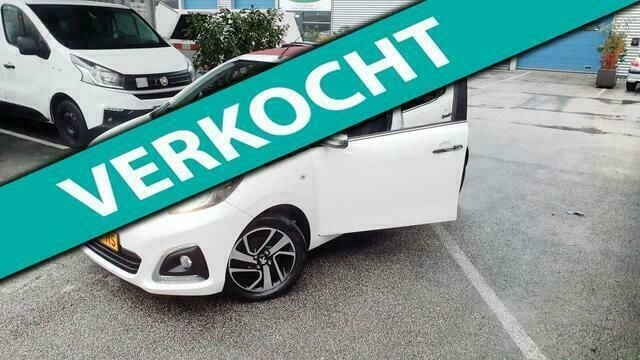 Wit Gebruikt 2015 Peugeot 108 Hatchback | € 6.999 (Goede deal) - Afbeelding 1/4