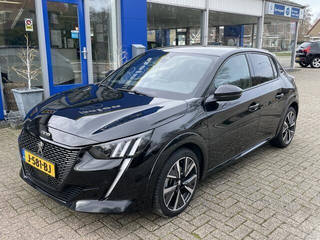 Zwart, metallic lak Gebruikt 2020 Peugeot 208 GT-line Hatchback | € 19.500 (Duur) - Afbeelding 1/4