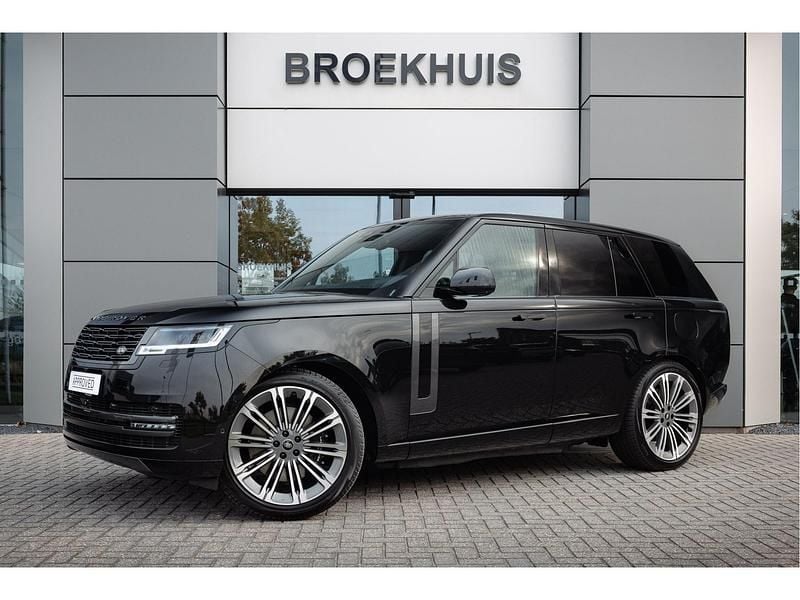 Santorini black (donker zwart metallic)bruin Gebruikt 2025 Land Rover Range Rover HSE SUV | € 177.800 - Afbeelding 1/4