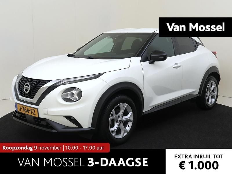 Wit Gebruikt 2020 Nissan Juke N-Connecta SUV | € 17.735 (Eerlijke prijs) - Afbeelding 1/4