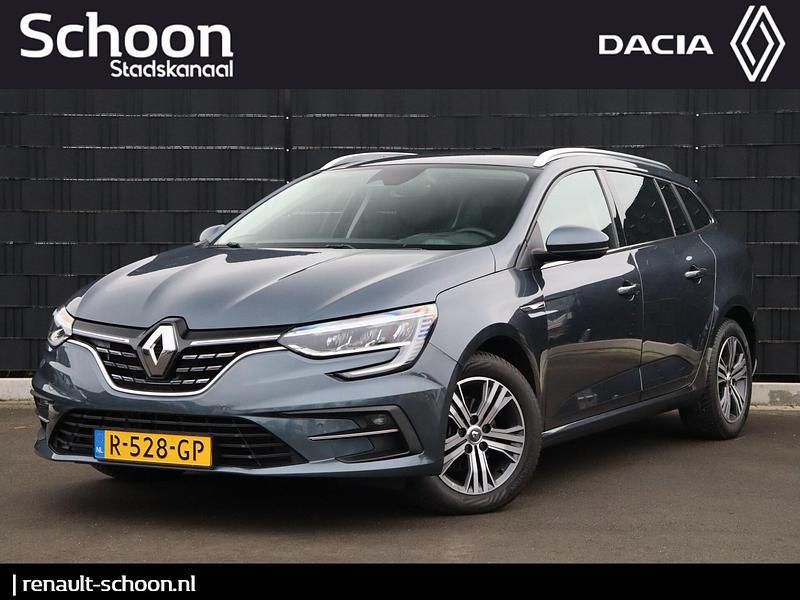 Grijs Gebruikt 2022 Renault Mégane GrandTour Intens Stationwagen | € 19.950 (Eerlijke prijs) - Afbeelding 1/4