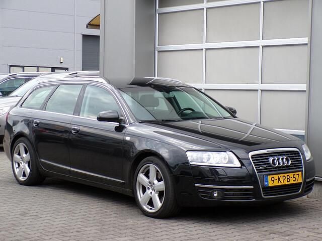 Zwart Gebruikt 2006 Audi A6 Proline Stationwagen | € 3.950 (Duur) - Afbeelding 1/4