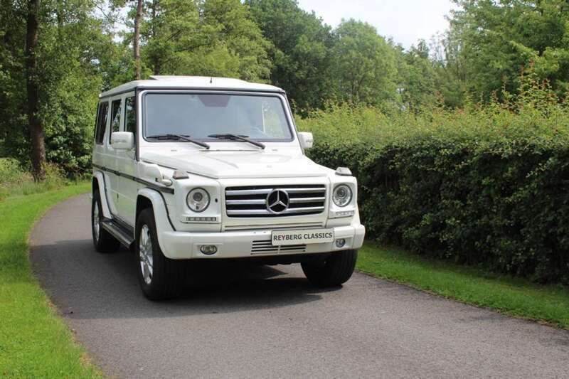 Wit Gebruikt 2007 Mercedes G500 SUV | € 45.375 (Eerlijke prijs) - Afbeelding 1/4