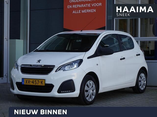 Wit Gebruikt 2019 Peugeot 108 Access Hatchback | € 7.950 (Eerlijke prijs) - Afbeelding 1/4