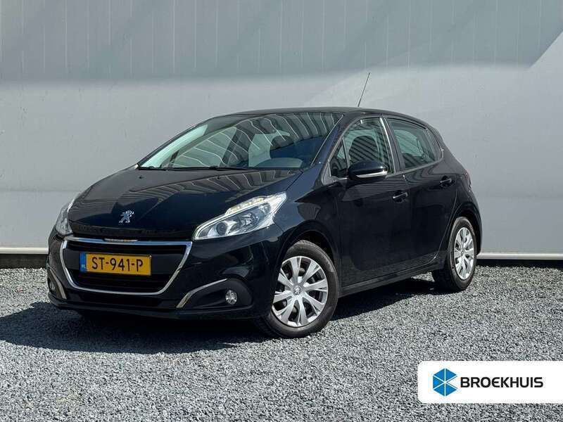 Zwart Gebruikt 2018 Peugeot 208 Premium Hatchback | € 8.400 (Eerlijke prijs) - Afbeelding 1/4