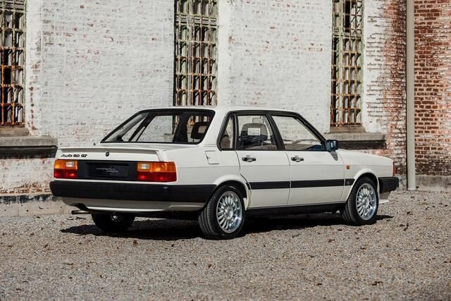 Wit Gebruikt 1987 Audi 80 Sport Sedan | € 13.500 - Afbeelding 1/4