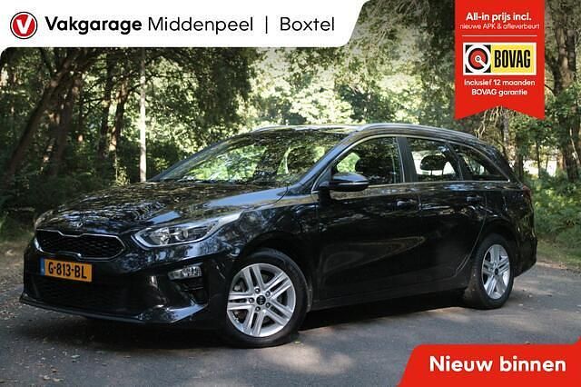 Zwart Gebruikt 2019 Kia Ceed Sportswagon Stationwagen | € 14.250 (Eerlijke prijs) - Afbeelding 1/4