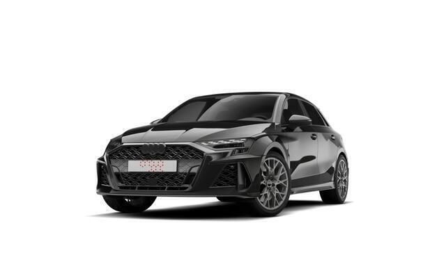 Zwart Nieuw 2025 Audi RS3 Sportback Ambiente Hatchback | € 125.041 (Super prijs) - Afbeelding 1/4