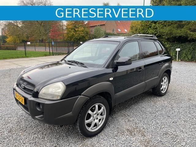 Zwart Gebruikt 2006 Hyundai Tucson SUV | € 4.996 - Afbeelding 1/4