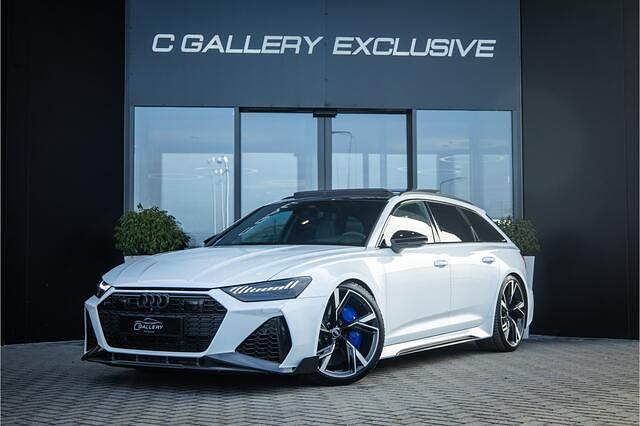 Occasion Audi RS6 S-Line 610 PK (448 kW) 2020 Wit Stationwagen