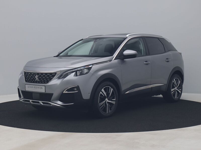 Grijs Gebruikt 2020 Peugeot 3008 Allure SUV | € 18.200 (Goede deal) - Afbeelding 1/4