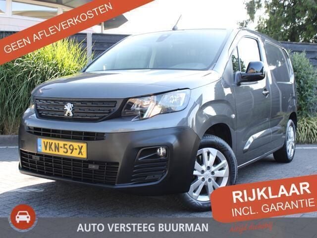 Grijs Gebruikt 2021 Peugeot Partner MPV | € 12.950 (Super prijs) - Afbeelding 1/4