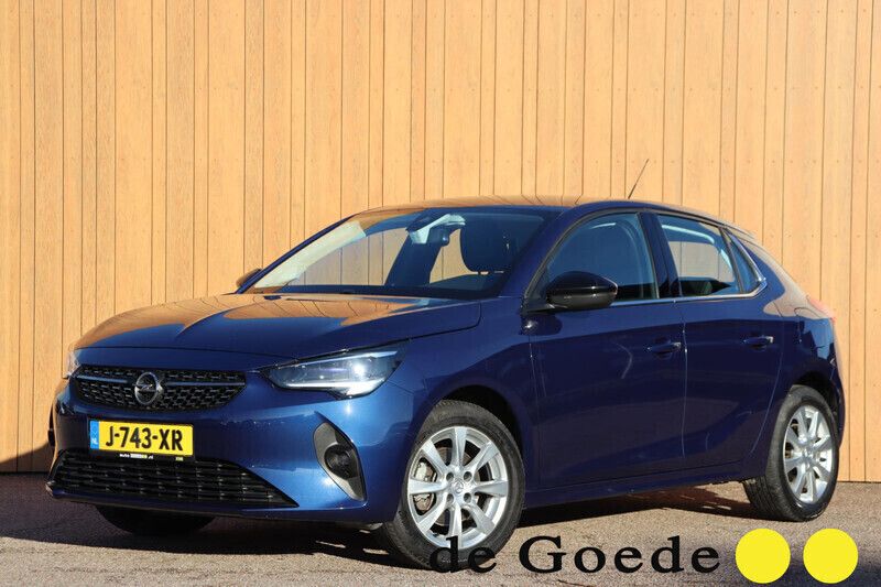 Blauw Gebruikt 2020 Opel Corsa Elegance Hatchback | € 13.440 (Eerlijke prijs) - Afbeelding 1/4