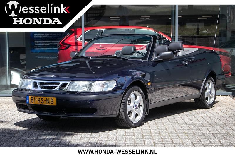 Blauw Gebruikt 1999 Saab 9-3 Cabriolet Cabriolet | € 5.750 (Goede deal) - Afbeelding 1/4