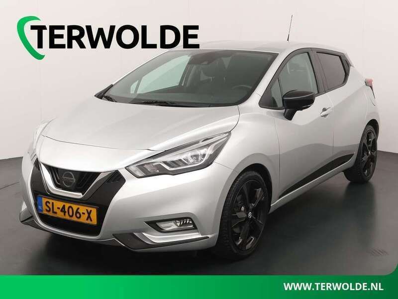 Grijs Gebruikt 2018 Nissan Micra Tekna Hatchback | € 10.900 (Eerlijke prijs) - Afbeelding 1/4