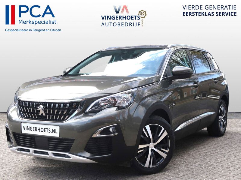 Groen Gebruikt 2020 Peugeot 5008 Allure MPV | € 21.700 (Goede deal) - Afbeelding 1/4