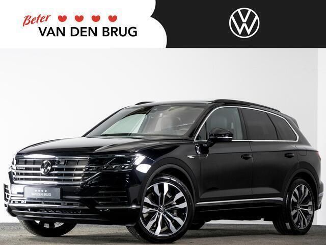 Zwart Gebruikt 2022 VW Touareg Elegance SUV | € 59.900 (Eerlijke prijs) - Afbeelding 1/4