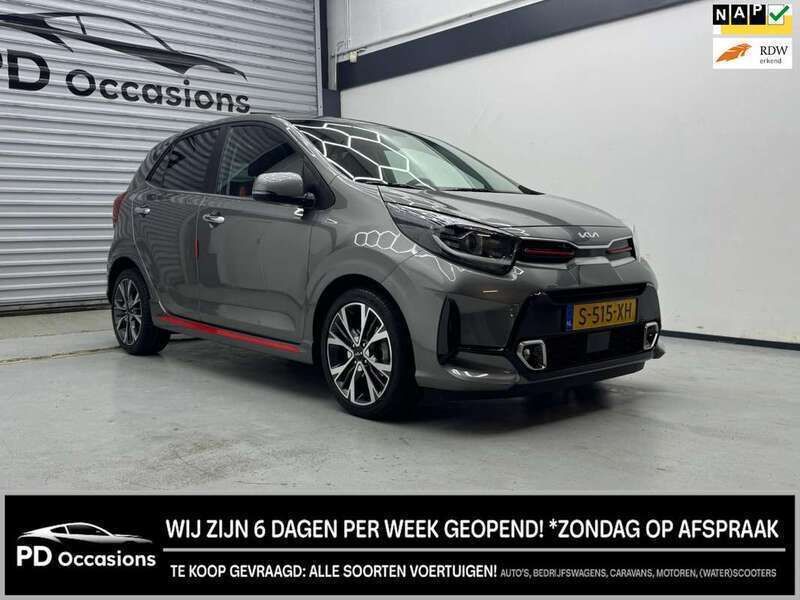 Grijs Gebruikt 2023 Kia Picanto GT-Line Hatchback | € 18.950 (Eerlijke prijs) - Afbeelding 1/4