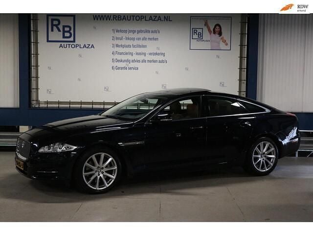 Occasion Jaguar XJ Portfolio 385 PK (283 kW) 2011 Blauw Sedan