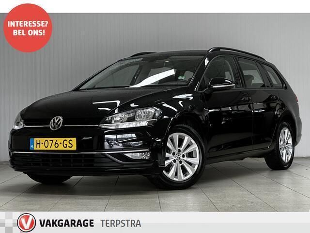 Zwart Gebruikt 2020 VW Golf VII Comfortline Stationwagen | € 11.445 (Goede deal) - Afbeelding 1/4
