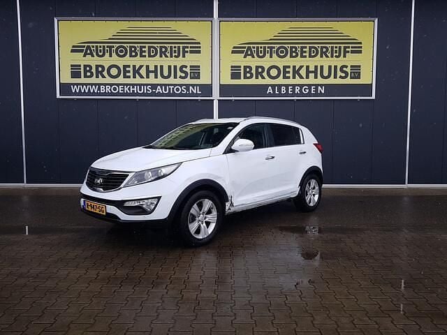 Wit Occasion 2014 Kia Sportage SUV | € 6.850 (Super prijs) - Afbeelding 1/4