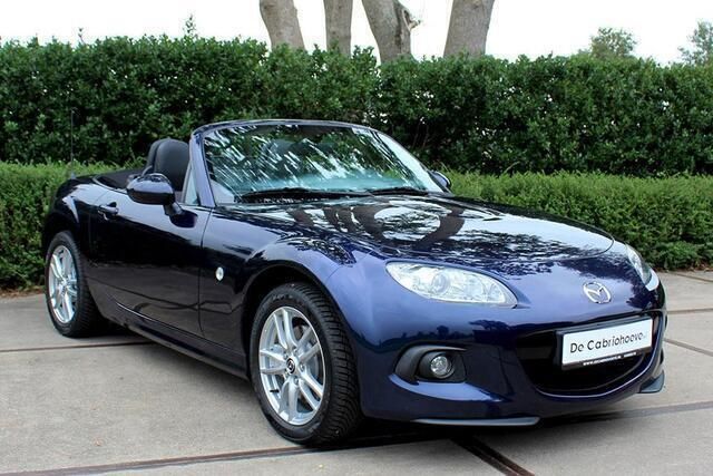 Blauw Gebruikt 2013 Mazda MX5 Cabriolet | € 16.750 (Iets duurder) - Afbeelding 1/4
