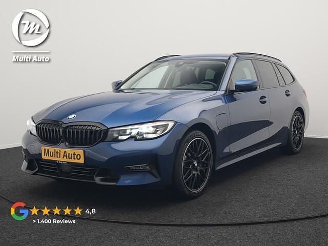 Blauw Gebruikt 2021 BMW 330 Sport Line Stationwagen | € 29.430 (Eerlijke prijs) - Afbeelding 1/3