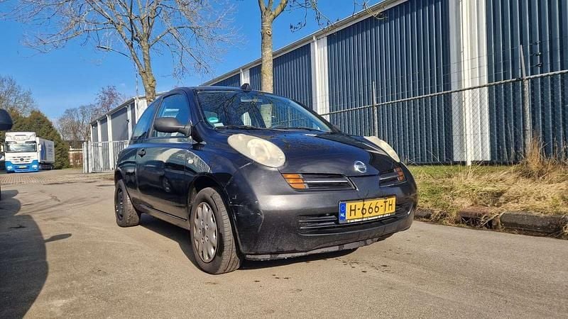 Occasion Nissan Micra Pure 65 PK (47 kW) 2006 Zwart Hatchback