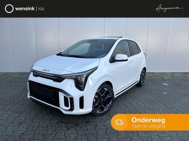 Wit Nieuw 2025 Kia Picanto GT-Line Hatchback | € 25.695 (Eerlijke prijs) - Afbeelding 1/4